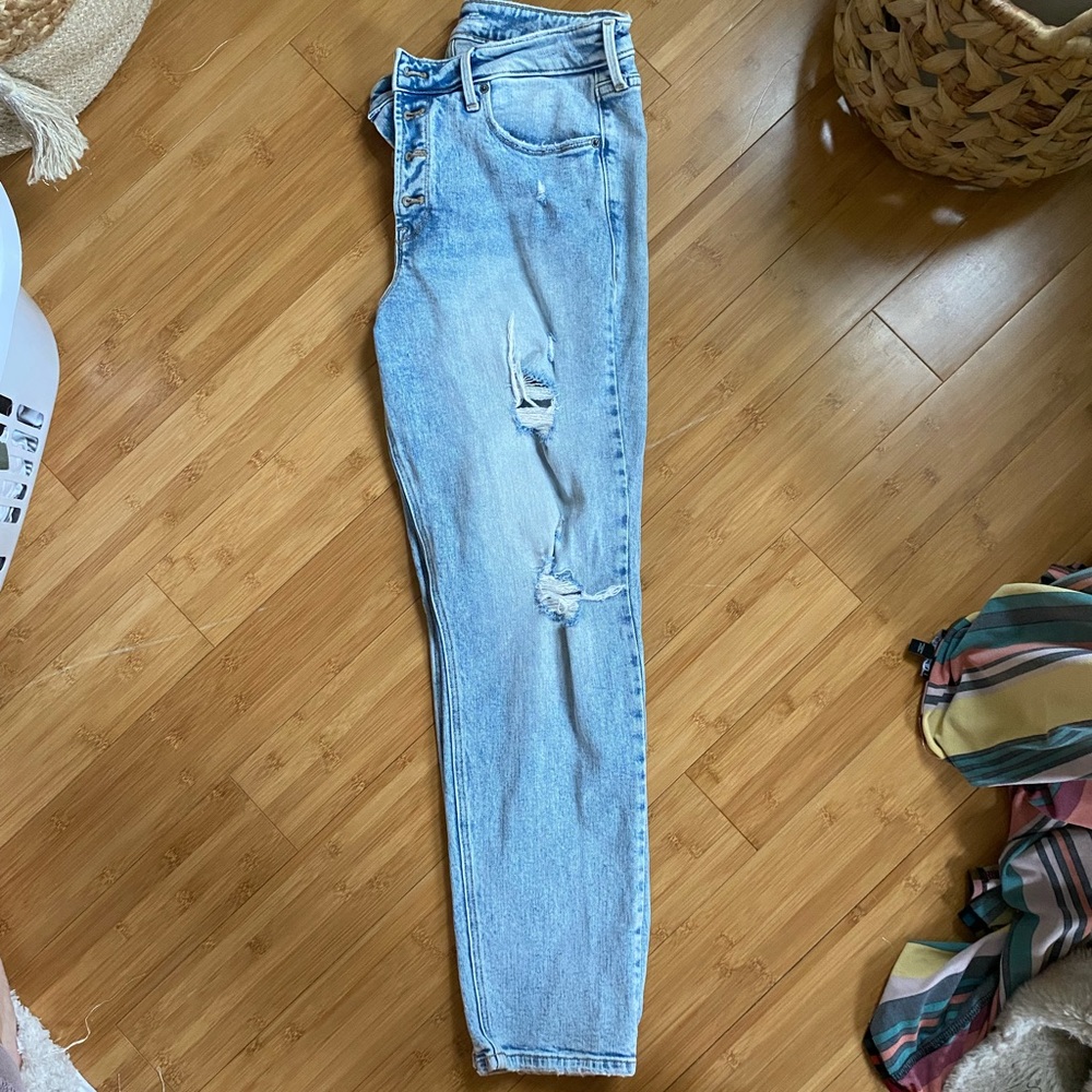 Power slim straight old navy jeans